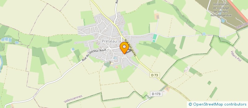 localisation de l'entreprise JS CLIM  PRESEAU