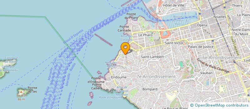 localisation de l'entreprise JS COACHING à MARSEILLE