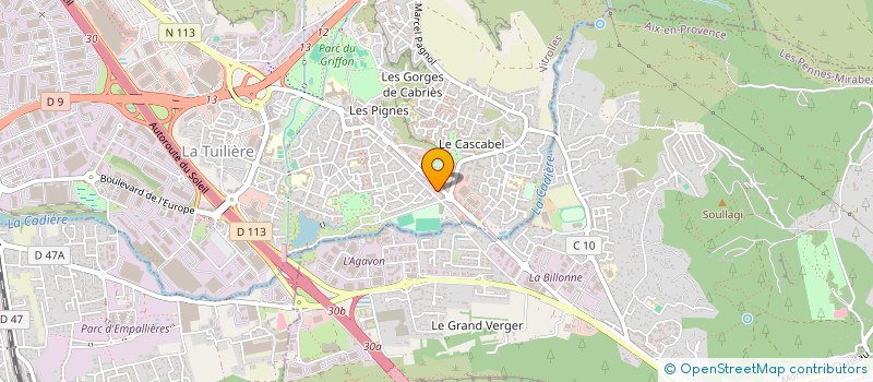 localisation de l'entreprise JS COIFFURE  VITROLLES
