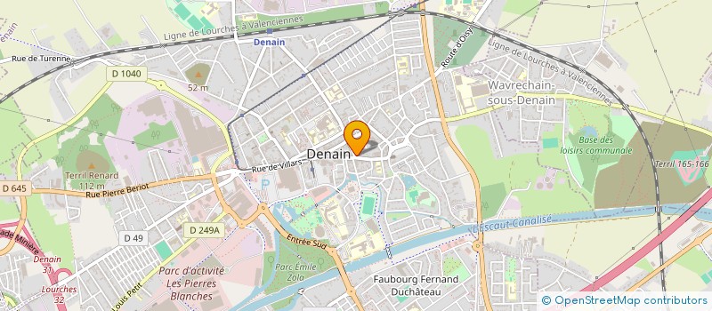 localisation de l'entreprise JS COIFFURE à DENAIN