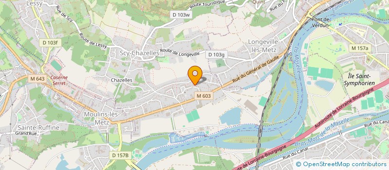 localisation de l'entreprise JS'COM  SCY-CHAZELLES