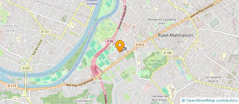 localisation de l'entreprise JS CONSEIL & FINANCE à RUEIL-MALMAISON