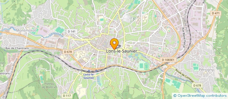 localisation de l'entreprise JS CONSILIUM à LONS-LE-SAUNIER