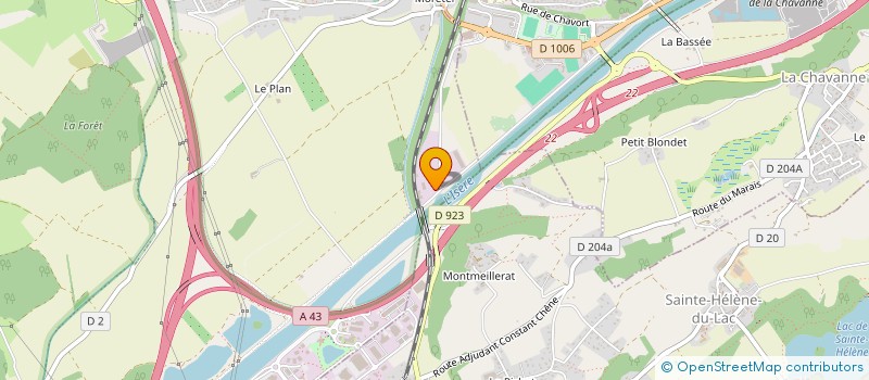 localisation de l'entreprise JS CONSTRUCTIONS  MONTMELIAN