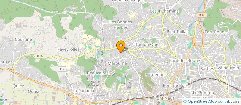 localisation de l'entreprise JS CONSULTANTS EN BATIMENT à TOULON