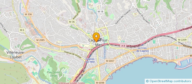 localisation de l'entreprise JS CONSULTING à CAGNES-SUR-MER