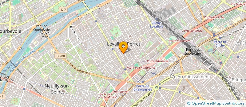 localisation de l'entreprise JS CONSULTING  LEVALLOIS-PERRET
