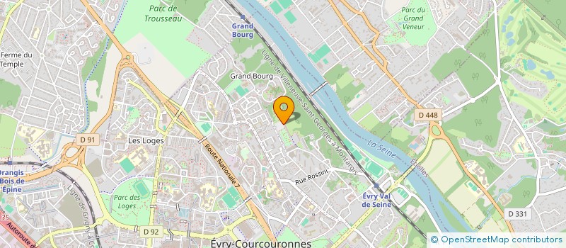 localisation de l'entreprise JS CONSULTING à EVRY-COURCOURONNES