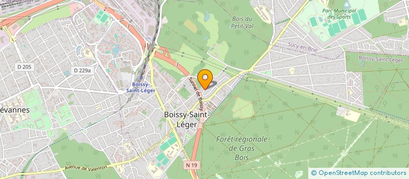 localisation de l'entreprise JS CONSULTING à BOISSY-SAINT-LEGER