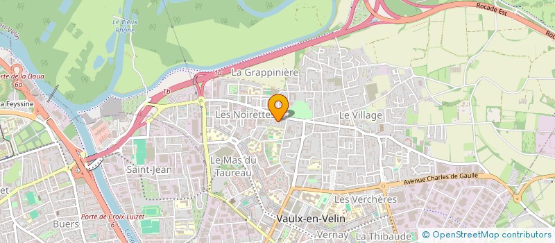 localisation de l'entreprise JS CORPORATE à VAULX-EN-VELIN