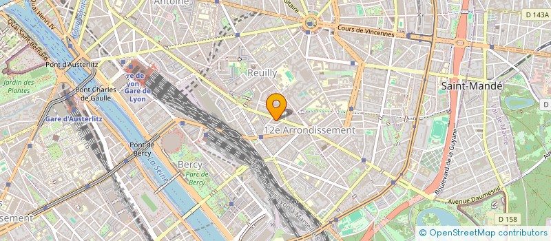 localisation de l'entreprise JS COURSES à PARIS