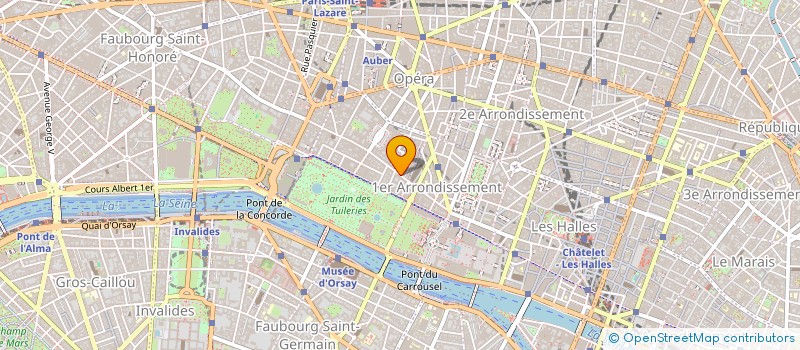localisation de l'entreprise JS CREATION à PARIS