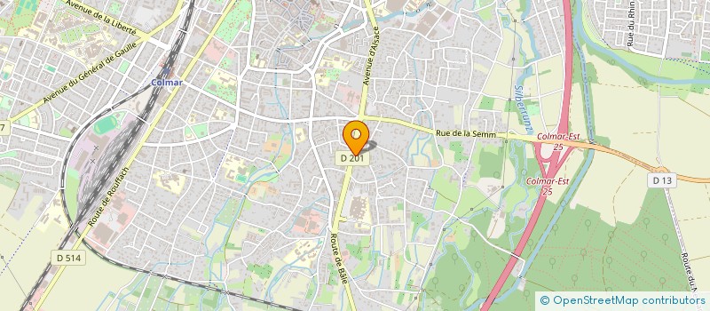 localisation de l'entreprise JS CUISINES à COLMAR