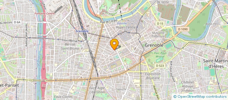 localisation de l'entreprise JS CUISINES à GRENOBLE