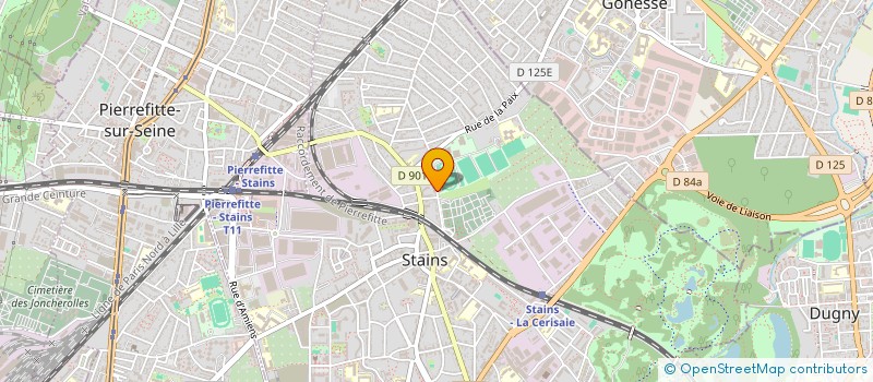 localisation de l'entreprise JS DELIVERY à STAINS