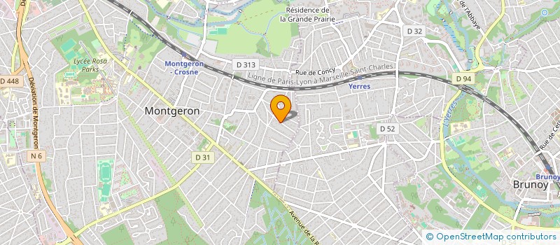 localisation de l'entreprise JS DEPOT  MONTGERON