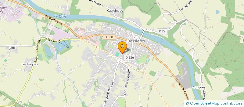 localisation de l'entreprise JS DIFFUSION  BESSIERES