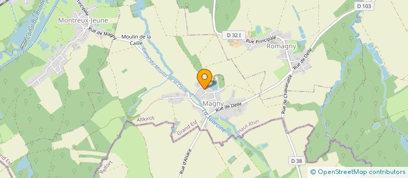 localisation de l'entreprise JS DISTRIBUTION  MAGNY