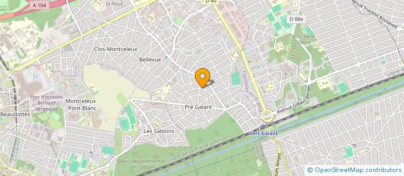 localisation de l'entreprise JS ELEC à VILLEPINTE