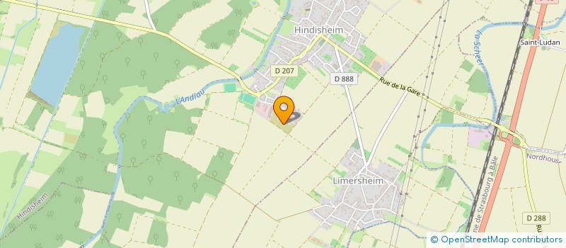 localisation de l'entreprise JS ELEC  HINDISHEIM