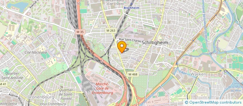 localisation de l'entreprise JS ELECTRICITE à SCHILTIGHEIM