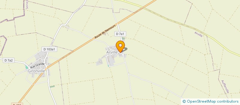 localisation de l'entreprise JS EMBELLISSEMENTS  ARVILLE