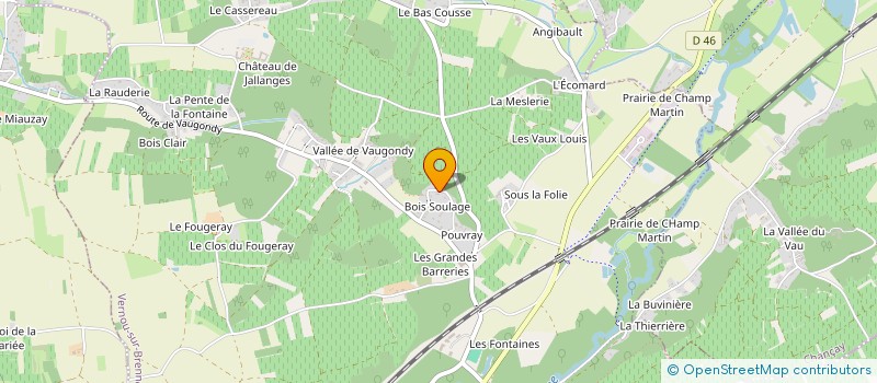 localisation de l'entreprise JS FERROVIAIRE CONSULTING à VERNOU-SUR-BRENNE