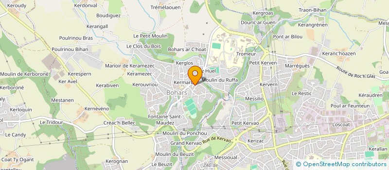 localisation de l'entreprise JS FORMATIONS  BOHARS