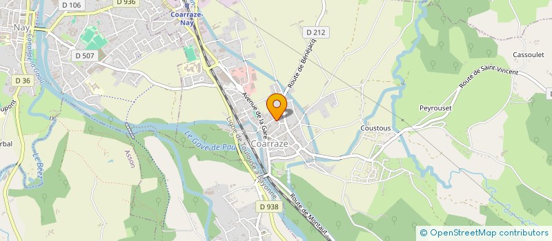 localisation de l'entreprise JS HOLDING  LESTELLE-BETHARRAM