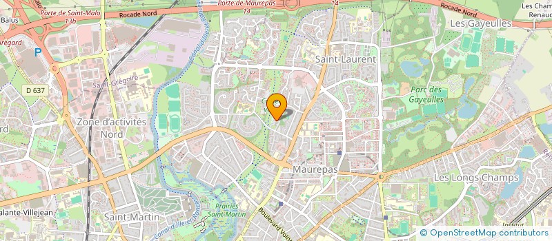 localisation de l'entreprise JS HOLDING  BAIN-DE-BRETAGNE