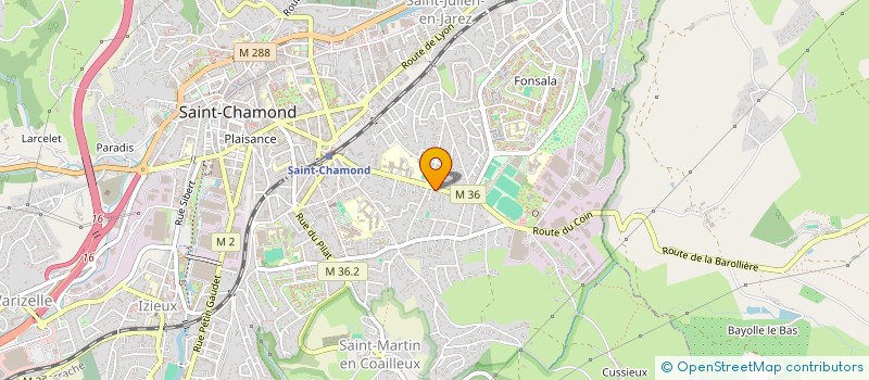 localisation de l'entreprise JS HOME  SAINT-CHAMOND