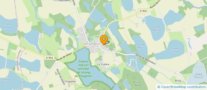 localisation de l'entreprise JS IMMO  VERSAILLEUX