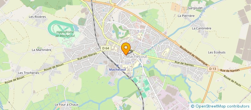 localisation de l'entreprise JS IMMO  MACHECOUL-SAINT-MEME