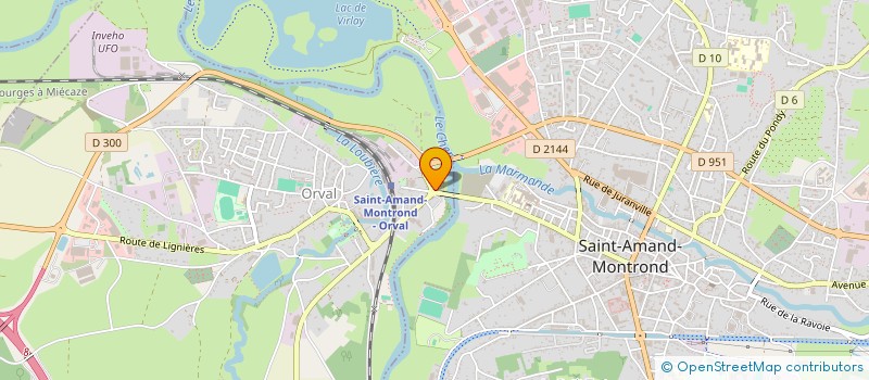 localisation de l'entreprise JS IMMOBILIER  ORVAL