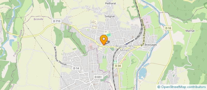 localisation de l'entreprise JS INVEST  BRASSAC-LES-MINES