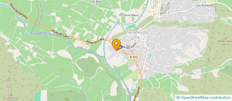 localisation de l'entreprise JS INVEST  PIERREFEU-DU-VAR