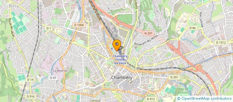 localisation de l'entreprise JS INVEST  CHAMBERY