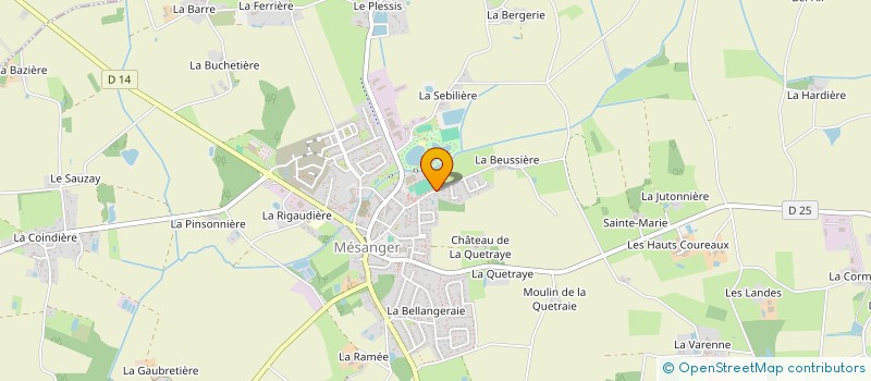 localisation de l'entreprise JS INVEST  MESANGER