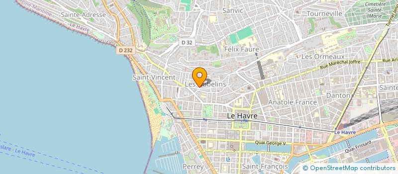 localisation de l'entreprise JS INVESTISSEMENTS à LE HAVRE