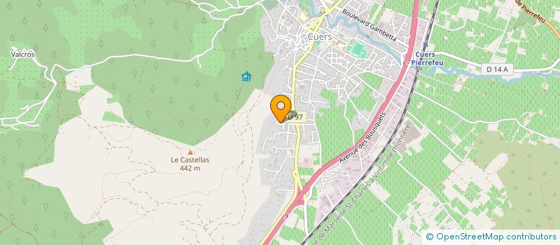 localisation de l'entreprise JS INVESTISSEMENTS OPTIQUE à CUERS
