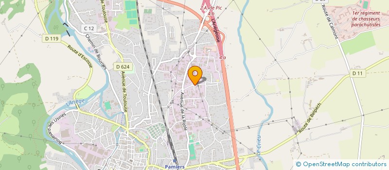 localisation de l'entreprise JS LOCATION & VENTE à PAMIERS