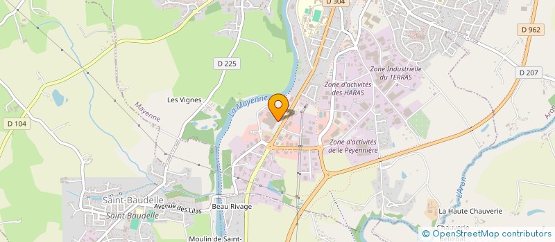 localisation de l'entreprise JS MAM  MAYENNE