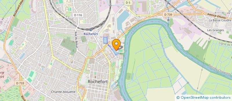 localisation de l'entreprise JS MARINE à ROCHEFORT