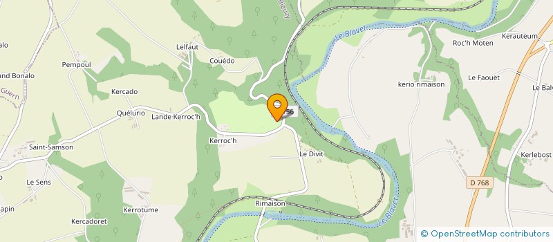 localisation de l'entreprise JS MDB  PLUMELIAU-BIEUZY