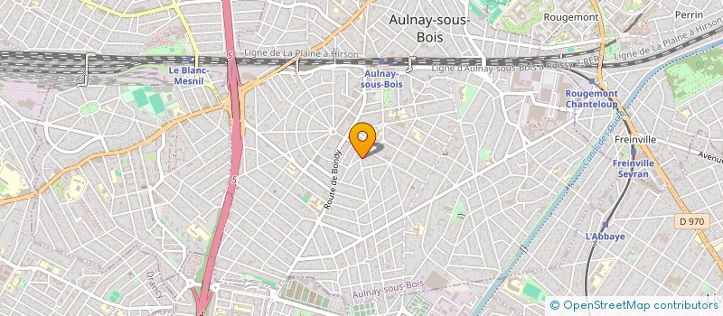 localisation de l'entreprise JS MENUISERIE à AULNAY-SOUS-BOIS