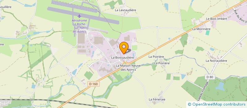 localisation de l'entreprise JS METAL à LA FERRIERE