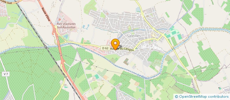localisation de l'entreprise JS NET à SALEILLES