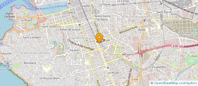 localisation de l'entreprise JS PACA INTERIM SERVICE à MARSEILLE