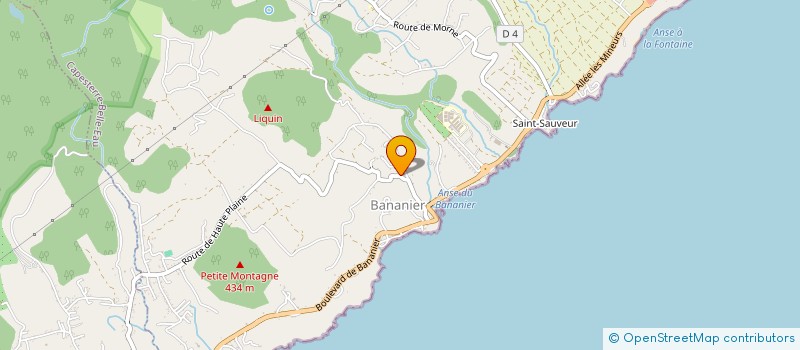 localisation de l'entreprise JS PATRIMOINE à CAPESTERRE-BELLE-EAU