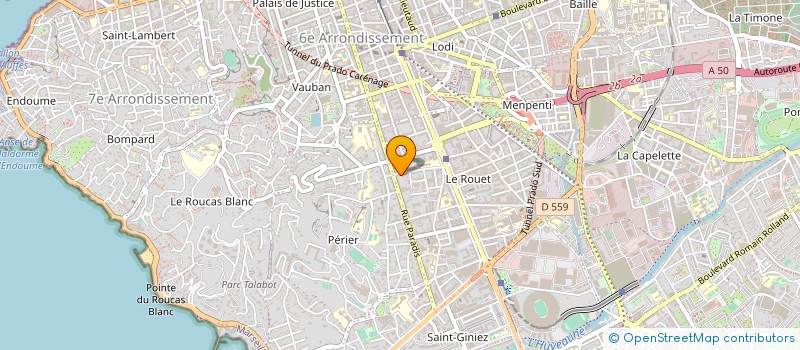 localisation de l'entreprise JS PIZZA à MARSEILLE